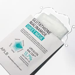 APLB Glutathione Niacinamide Sheet Mask 4