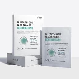 APLB Glutathione Niacinamide Sheet Mask 1
