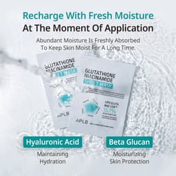 APLB Glutathione Niacinamide Sheet Mask 2