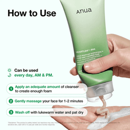 Anua Heartleaf Quercetinol Pore Deep Cleansing Foam 150ml 5